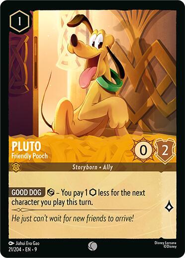 Pluto, Friendly Pooch 21/204 (Fabled)