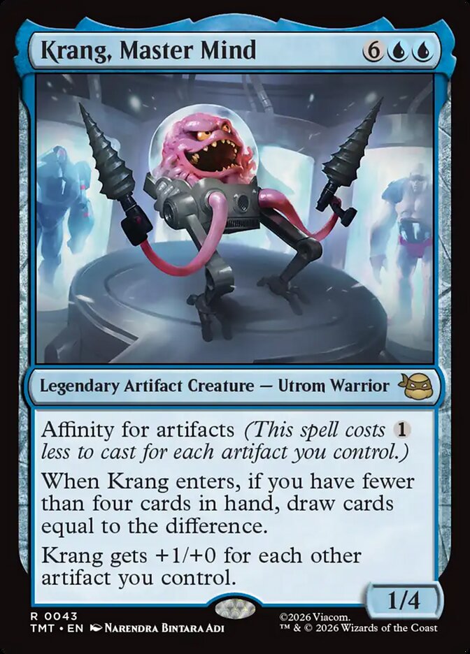 Krang Master Mind 43 (Teenage Mutant Ninja Turtles)