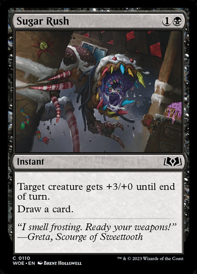 Sugar Rush 110/276 (Wilds of Eldraine) - Foil