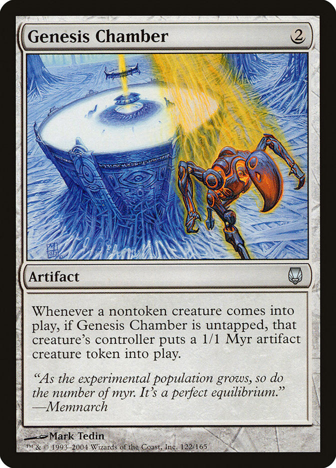 Genesis Chamber 122/165 (Darksteel)