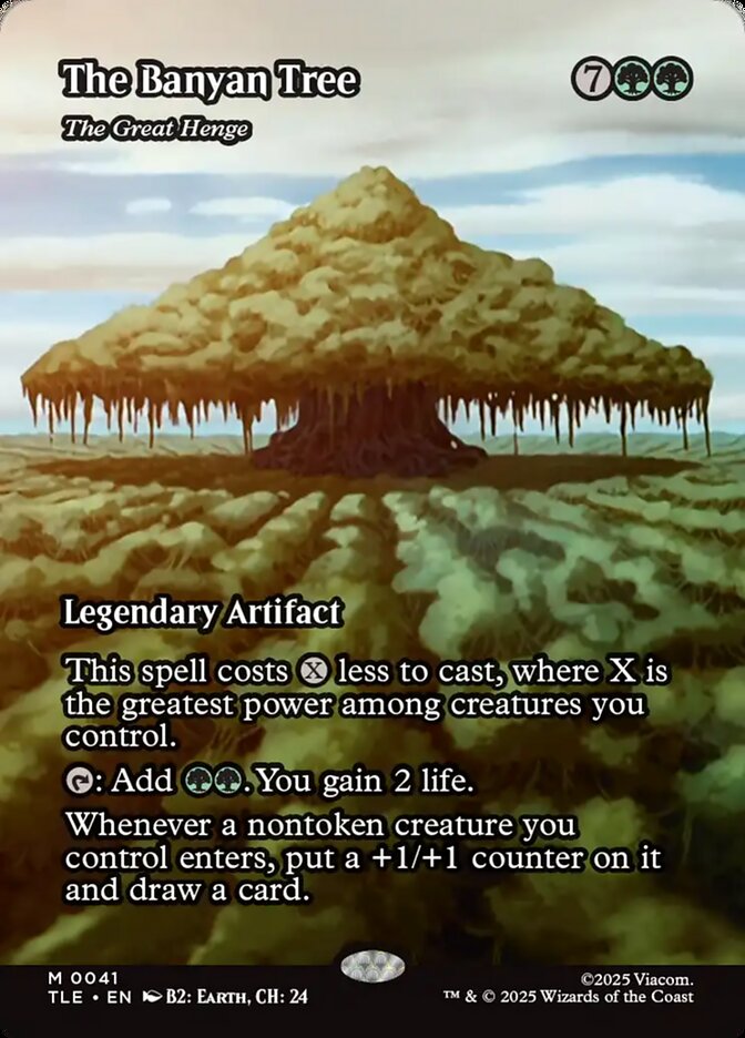 The Banyan Tree - The Great Henge 41 (Avatar: The Last Airbender: Eternal-Legal) - Borderless