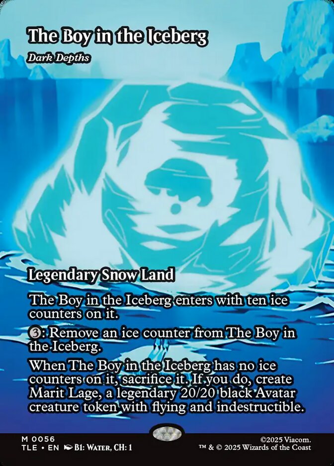 The Boy in the Iceburg - Dark Depths 56/317 (Avatar: The Last Airbender: Eternal-Legal) - Borderless