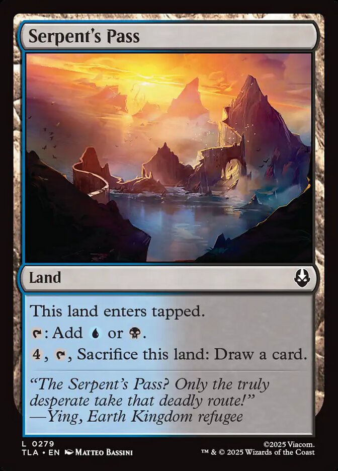 Serpent's Pass 279/286 (Avatar: The Last Airbender) - Foil