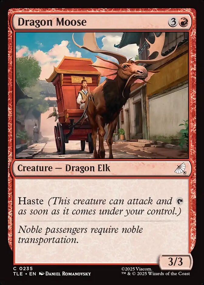 Dragon Moose 235/317 (Avatar: The Last Airbender: Eternal-Legal) - Foil