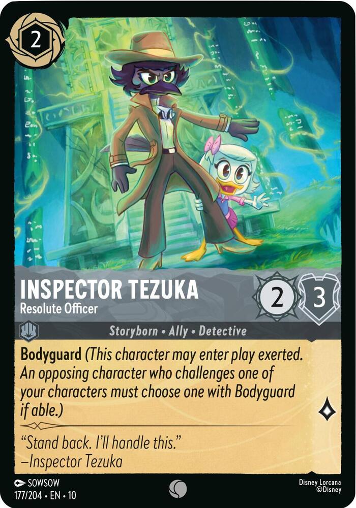 Inspector Tezuka, Resolute Officer 177/204 (Whispers in the Well)