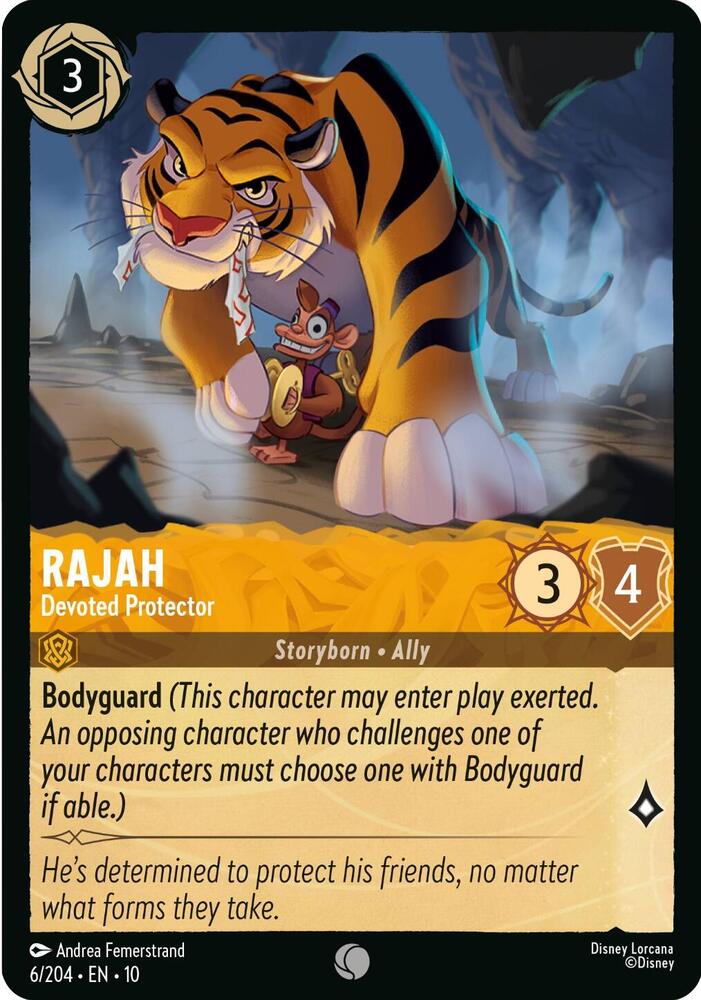 Rajah, Devoted Protector 6/204 (Whispers in the Well)