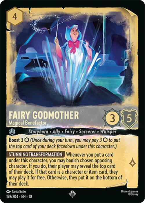 Fairy Godmother, Magical Benefactor 192/204 (Whispers in the Well)