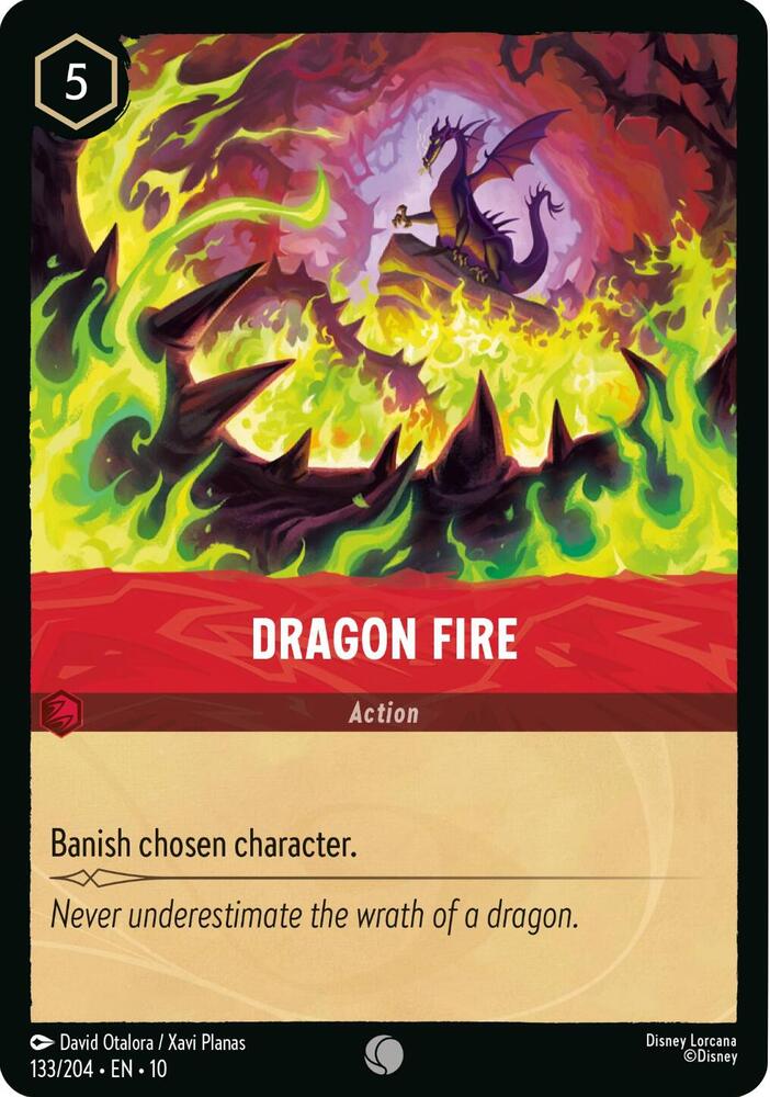 Dragon Fire 133/204 (Whispers in the Well)
