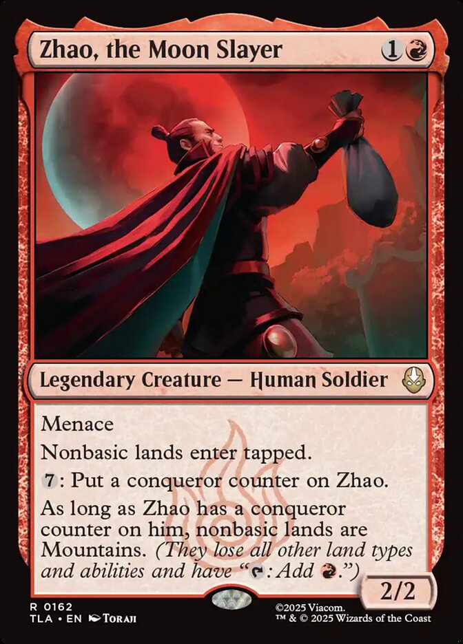 Zhao, the Moon Slayer 162/286 (Avatar: The Last Airbender) - Foil