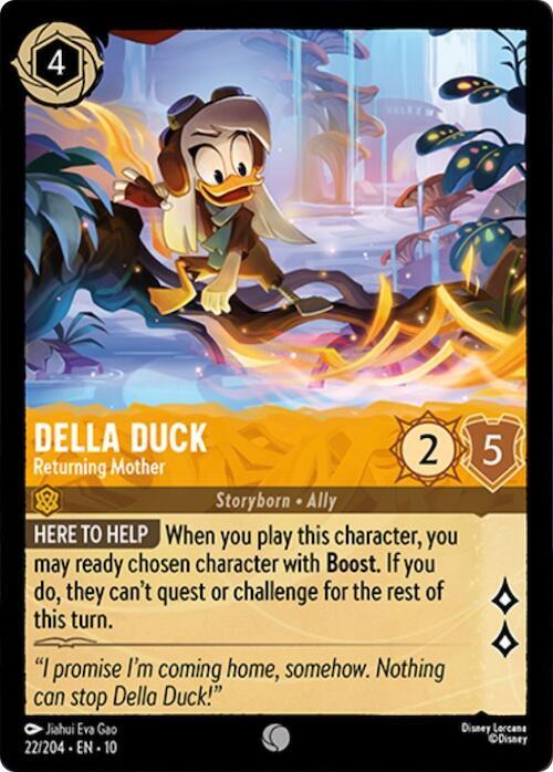 Della Duck, Returning Mother 22/204 (Whispers in the Well) - Cold Foil