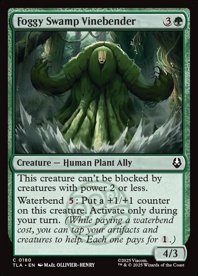 Foggy Swamp Vinebender 180 (Avatar: The Last Airbender) - Foil