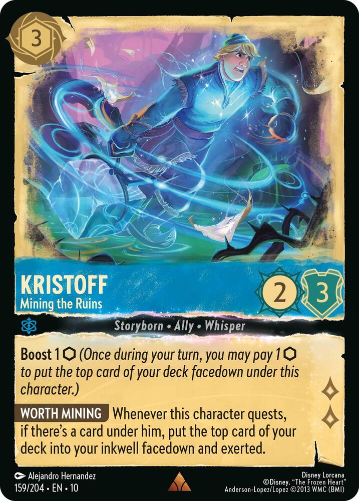 Kristoff, Mining the Ruins 159/204 (Whispers in the Well) - Cold Foil