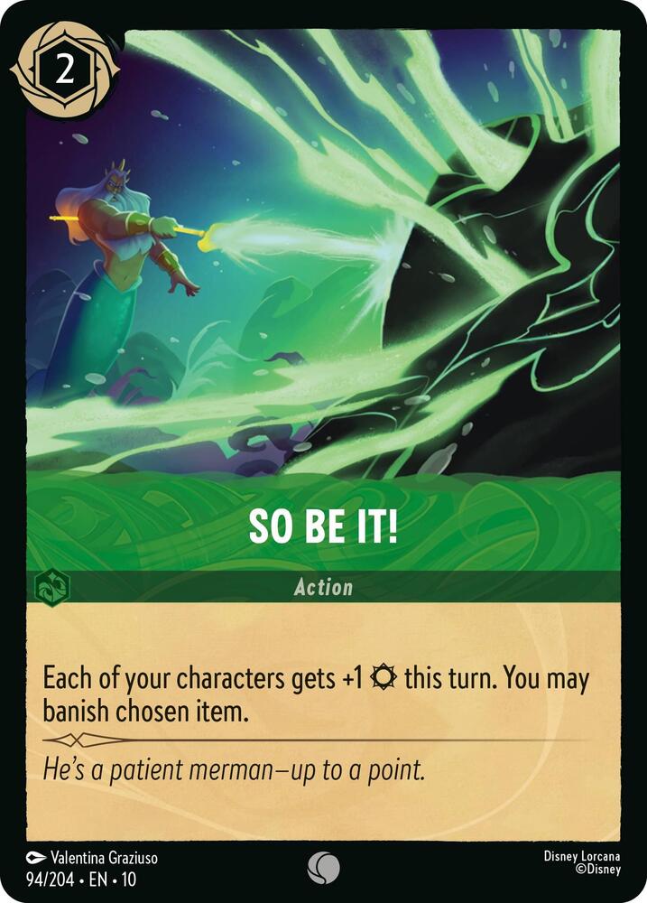 So Be It! 94/204 (Whispers in the Well)
