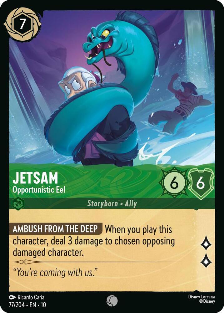 Jetsam, Opportunistic Eel 77/204 (Whispers in the Well)