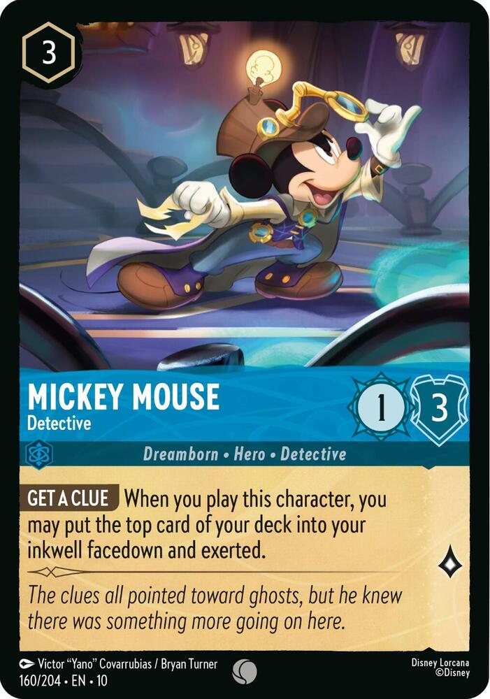 Mickey Mouse, Detective 160/204 (Whispers in the Well)