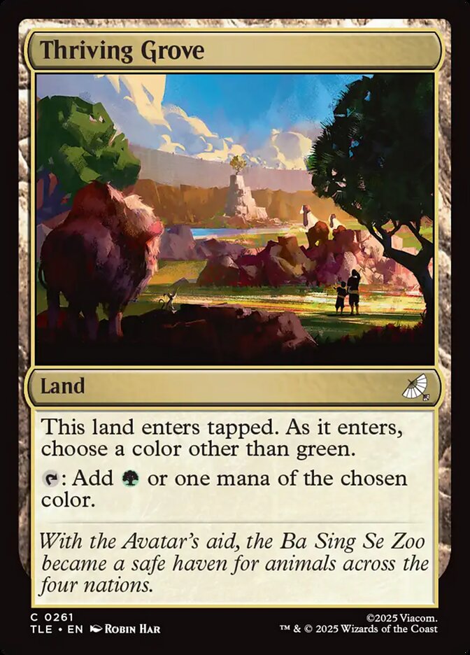 Thriving Grove 261 (Avatar: The Last Airbender: Eternal-Legal) - Foil