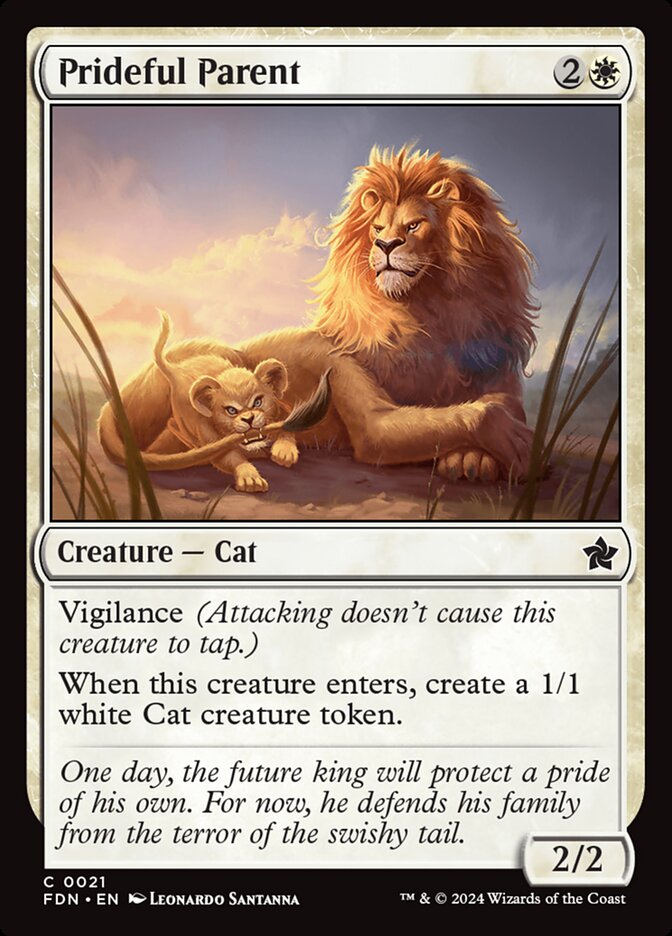 Prideful Parent 21/291 (Foundations)