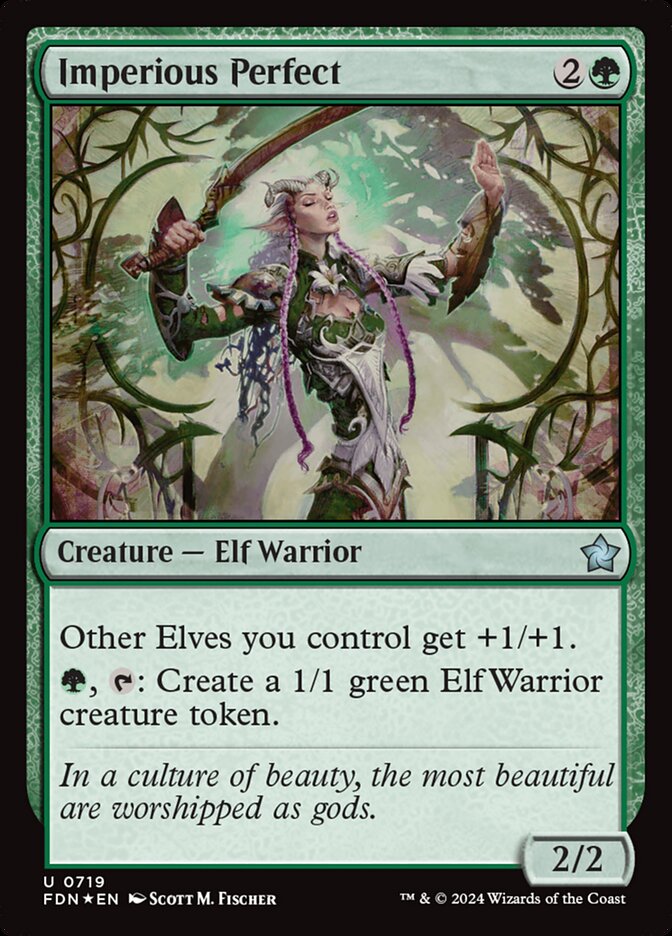 Imperious Perfect 719/291 (Foundations) - Foil