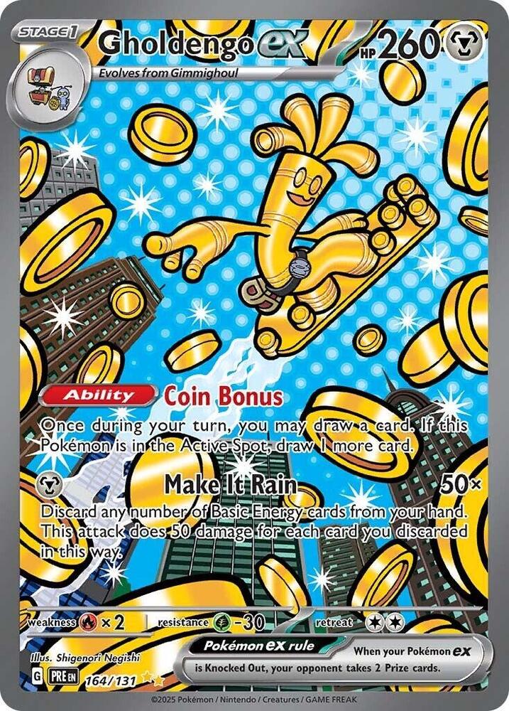 Gholdengo ex 164/131 (SV: Prismatic Evolutions) - Holofoil