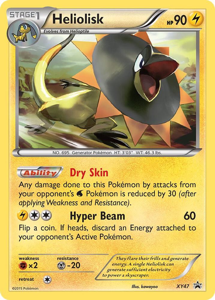 Heliolisk XY47 (XY Promos) - Holofoil