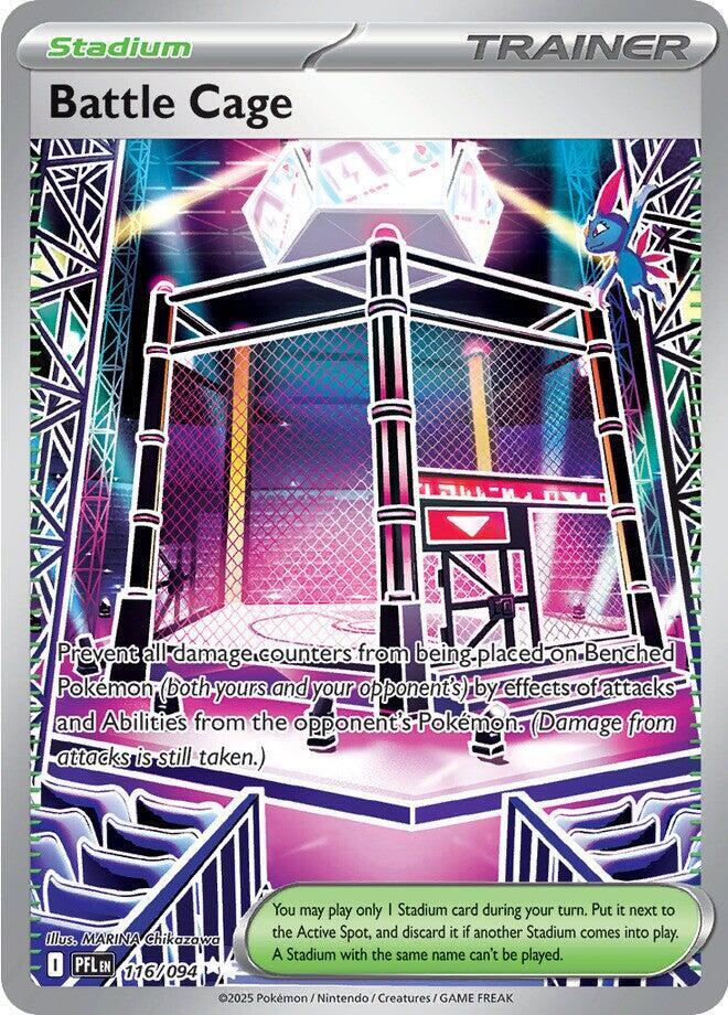 Battle Cage 116/094 (ME02: Phantasmal Flames) - Holofoil