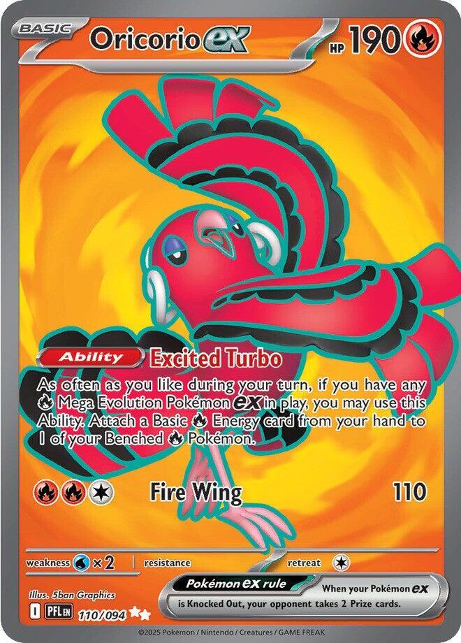 Oricorio ex 110/094 (ME02: Phantasmal Flames) - Holofoil