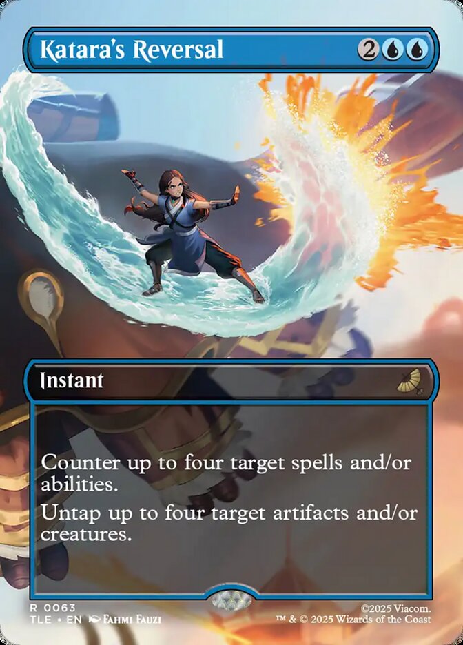 Katara's Reversal 63/317 (Avatar: The Last Airbender: Eternal-Legal) - Borderless