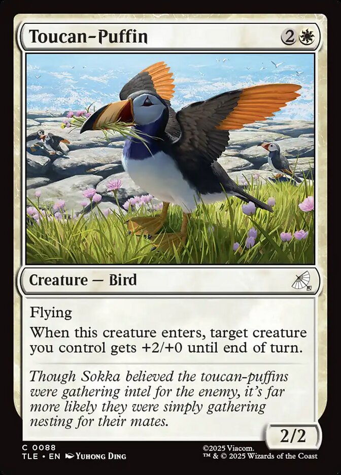 Toucan-Puffin 88/317 (Avatar: The Last Airbender: Eternal-Legal) - Foil