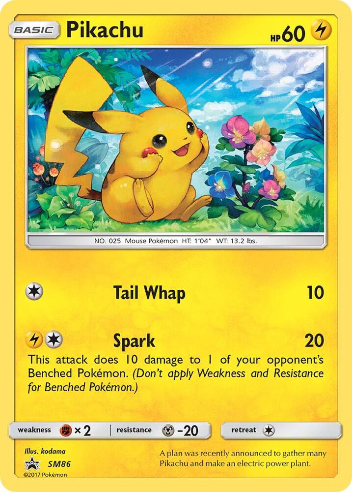 Pikachu SM86 (SM Promos) - Holofoil