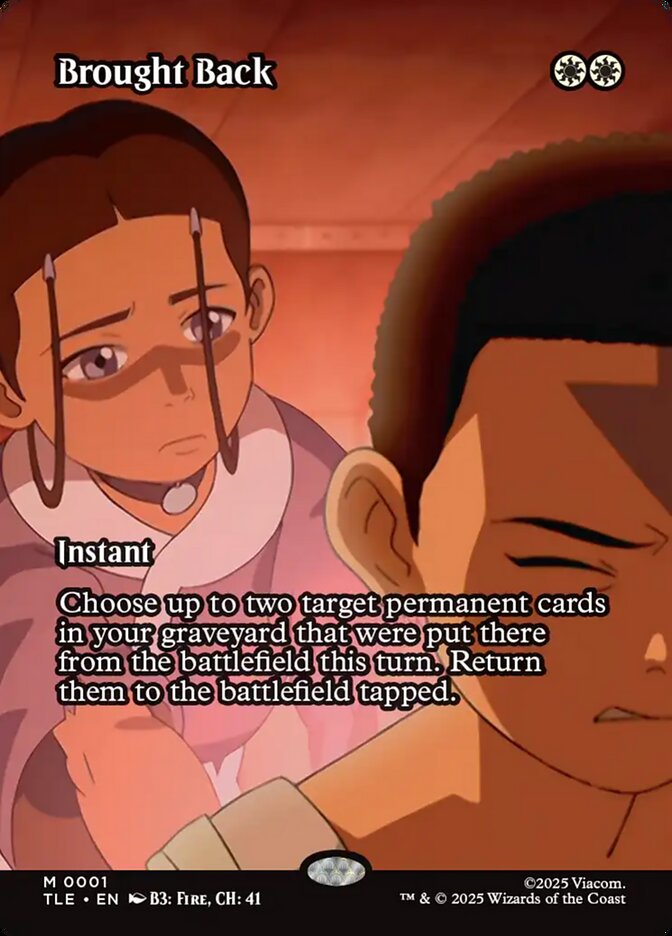 Brought Back 1/317 (Avatar: The Last Airbender: Eternal-Legal) - Borderless