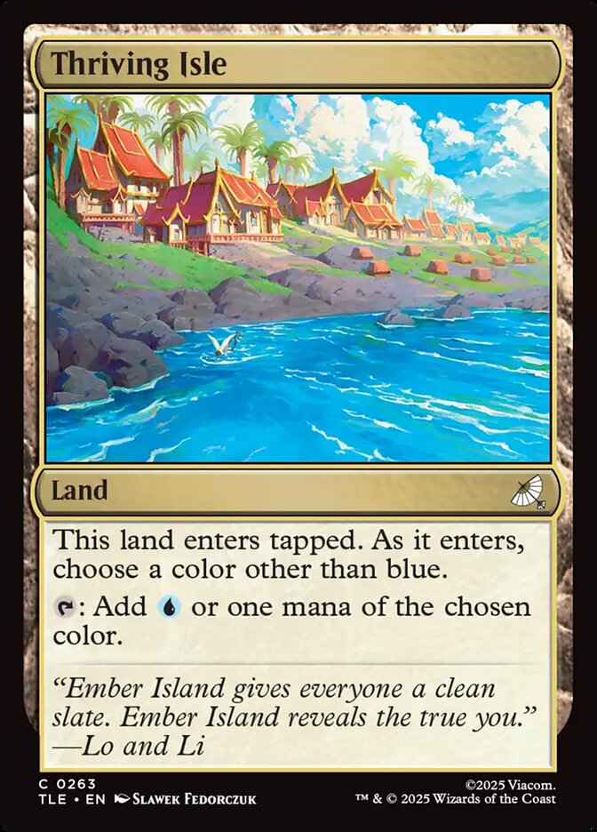 Thriving Isle 263/317 (Avatar: The Last Airbender: Eternal-Legal) - Foil