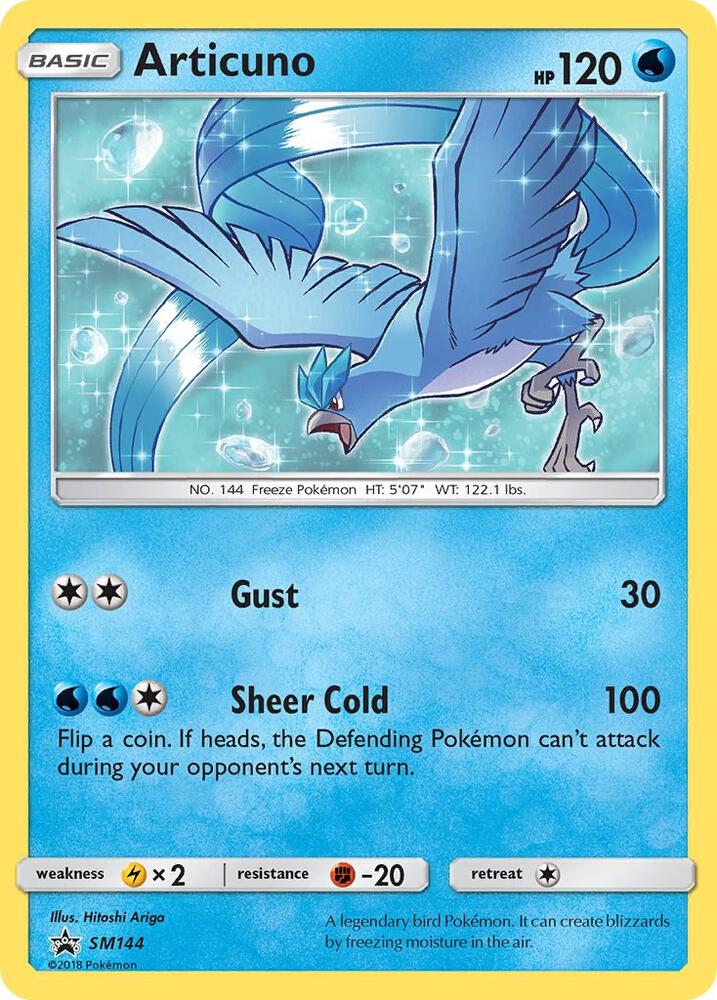 Articuno SM144 (SM Promos) - Holofoil