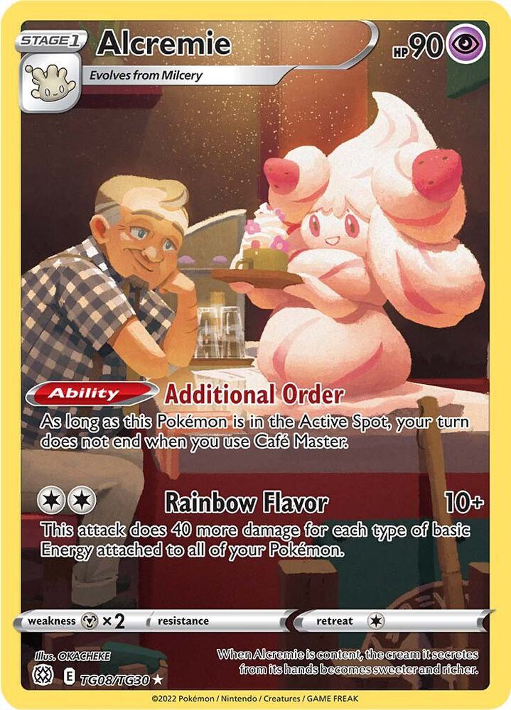 Alcremie TG08/TG30 (SWSH09: Brilliant Stars Trainer Gallery) - Holofoil