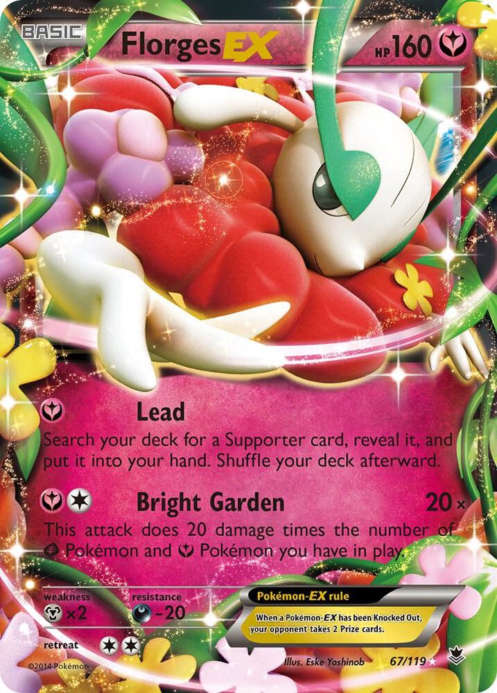 Florges EX 67/119 (XY - Phantom Forces) - Holofoil