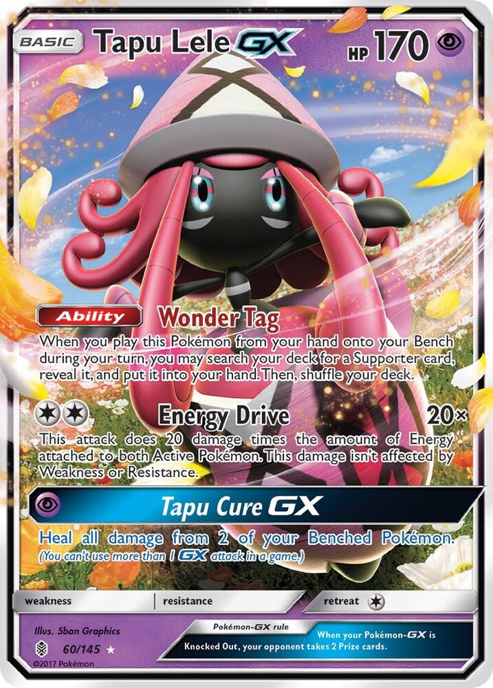 Tapu Lele GX 60/145 (SM - Guardians Rising) - Holofoil