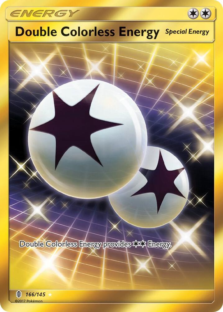 Double Colorless Energy 166/145 (SM - Guardians Rising) - Holofoil