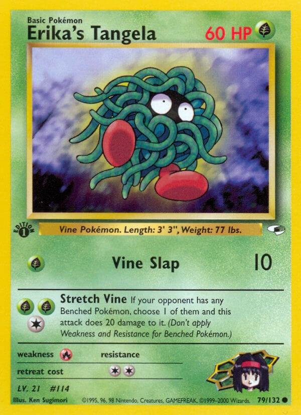 Erika's Tangela 079/132 (Gym Heroes) - 1st Edition