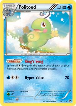 Politoed 018/111 (Miscellaneous Cards & Products) - Cosmo Holofoil
