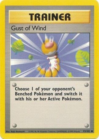 Gust of Wind 093/102 (Base Set) - Unlimited Normal