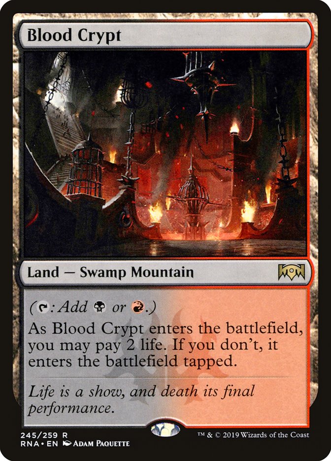 Blood Crypt 245 (Ravnica Allegiance) - Foil
