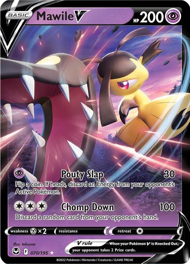 Mawile V 070/195 (SWSH12: Silver Tempest) - Holofoil
