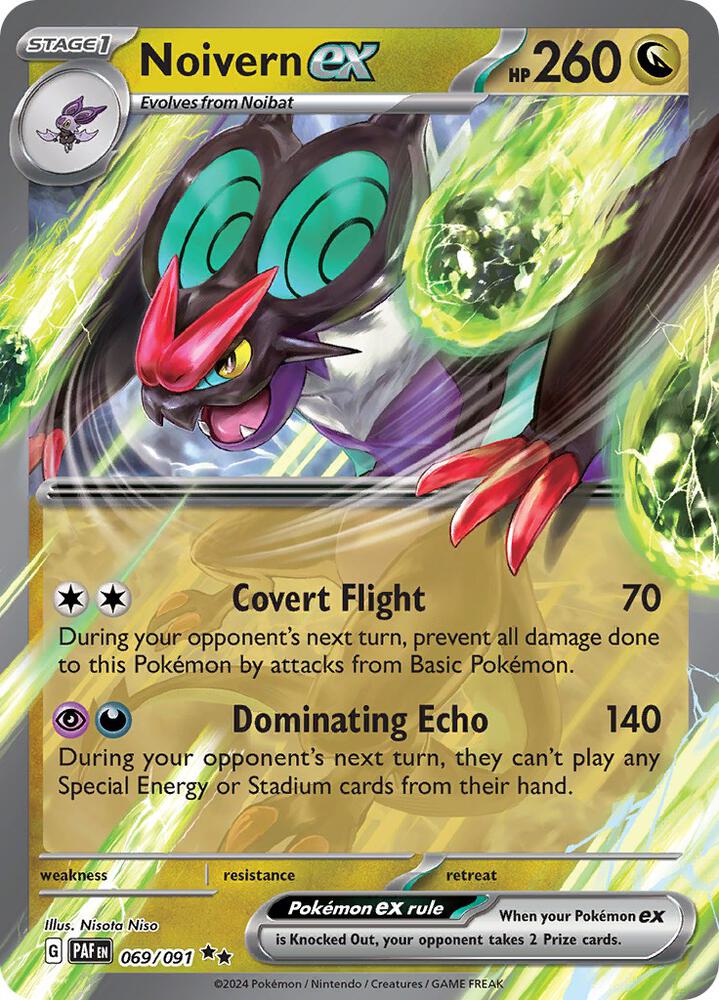 Noivern ex 069/091 (SV: Paldean Fates) - Holofoil