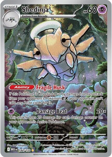 Shedinja 144/132 (ME01: Mega Evolution) - Holofoil