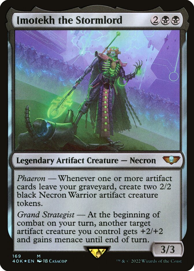 Imotekh the Stormlord 169 (Universes Beyond: Warhammer 40,000) - Foil