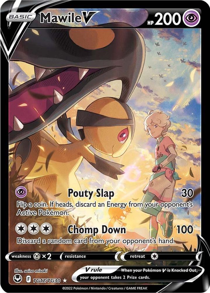 Mawile V TG17/TG30 (SWSH12: Silver Tempest Trainer Gallery) - Holofoil