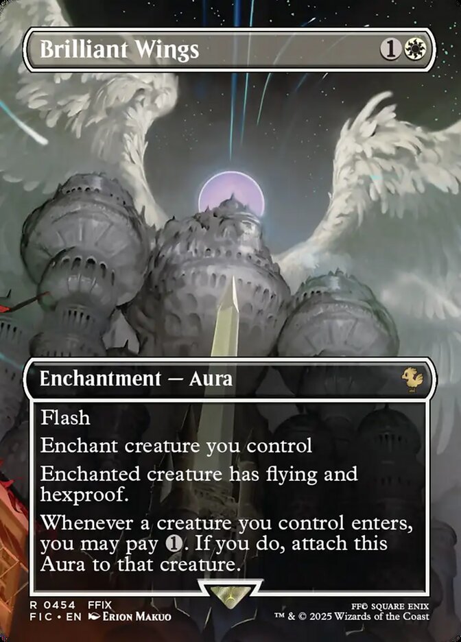 Brilliant Wings 454 (Commander: FINAL FANTASY) - Borderless Foil
