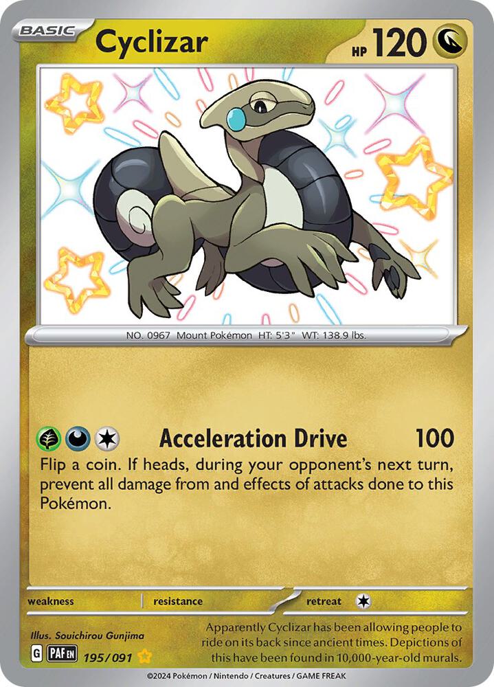 Cyclizar 195/091 (SV: Paldean Fates) - Holofoil