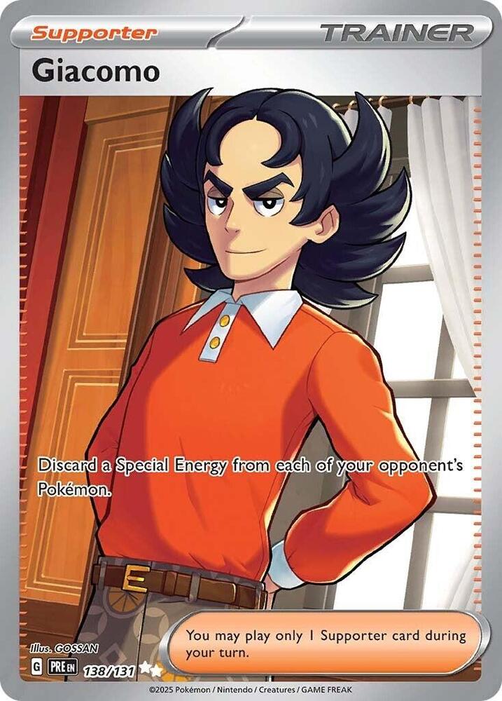 Giacomo 138/131 (SV: Prismatic Evolutions) - Holofoil