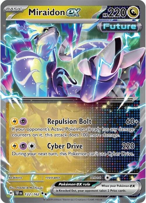 Miraidon ex 122/162 (SV05: Temporal Forces) - Holofoil