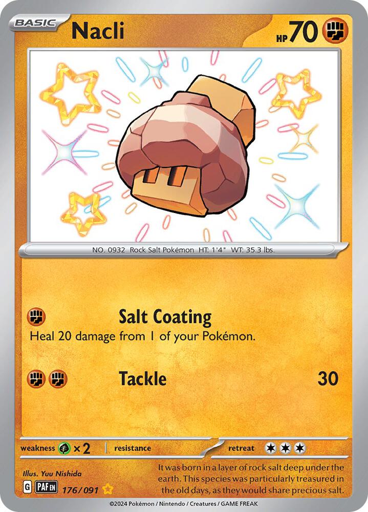 Nacli 176/091 (SV: Paldean Fates) - Holofoil